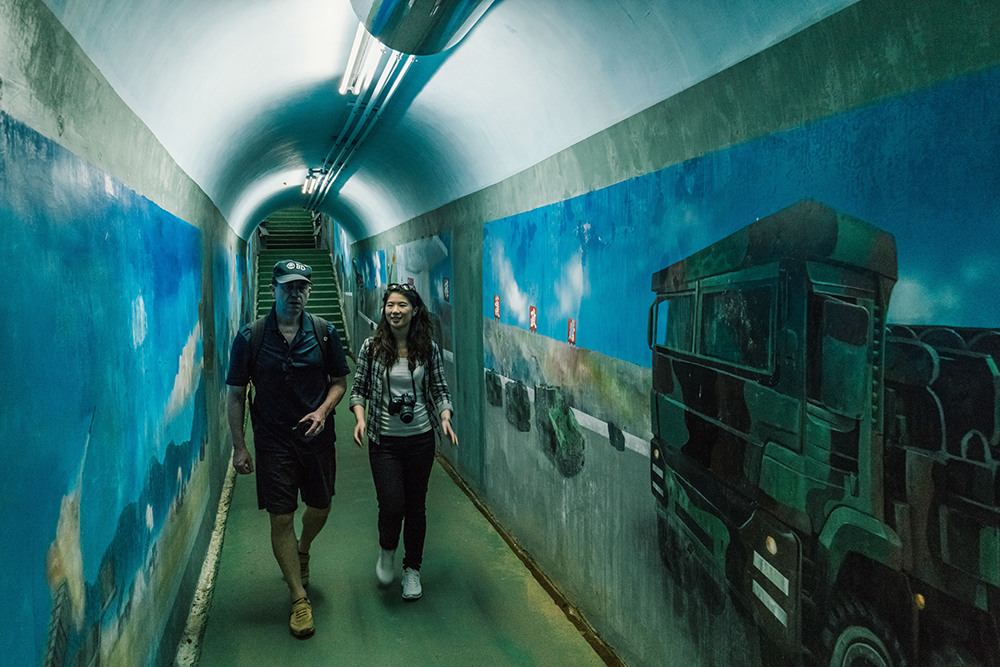 Inside the War Preparedness Tunnel at Jiaobanshan