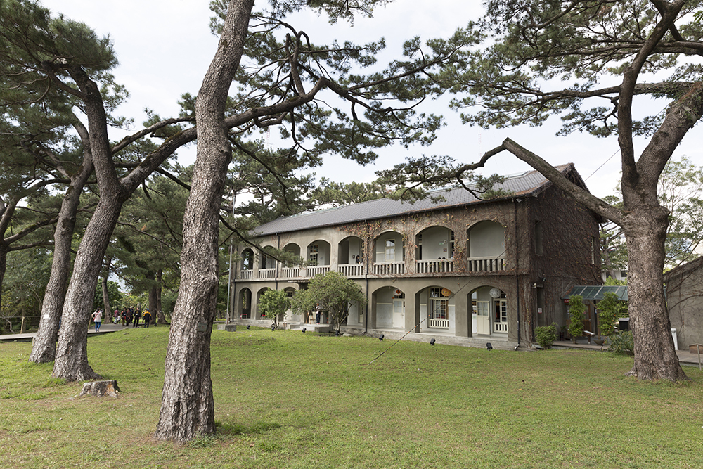 Pine Garden, historic house surrounded by pine trees