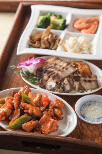 Set meal of Ying Shih Guest House Revolving Restaurant