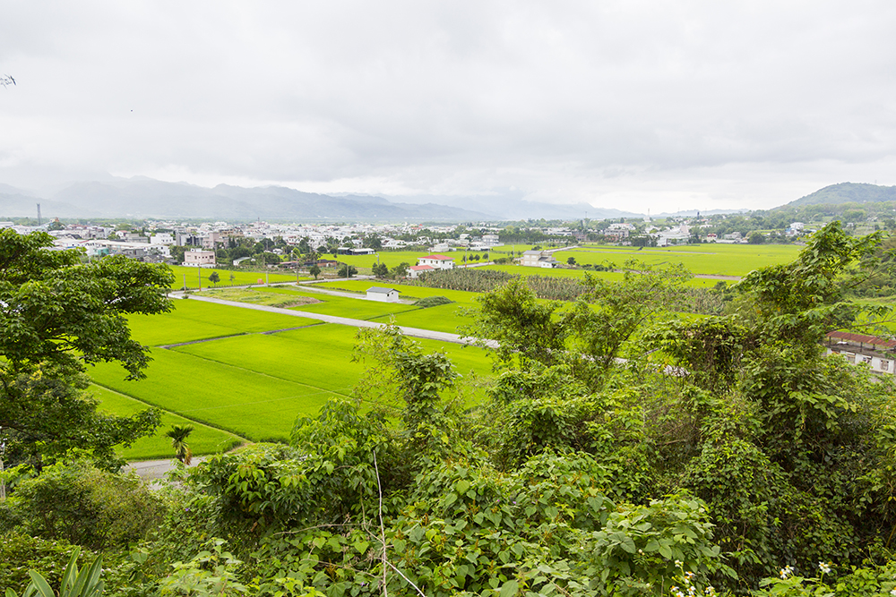 View over Guanshan Township