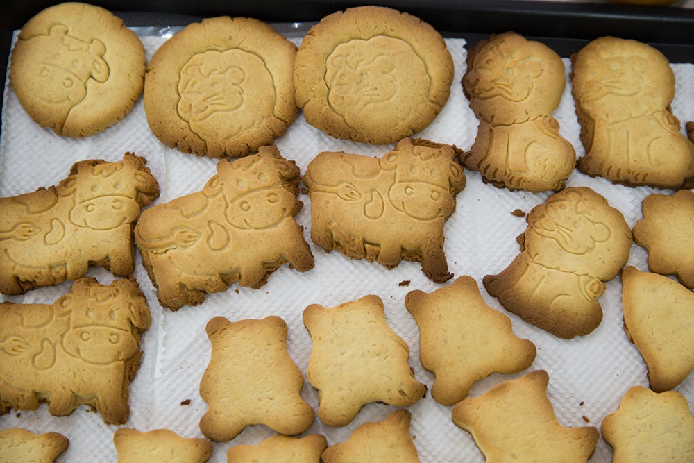 Self-made cookies