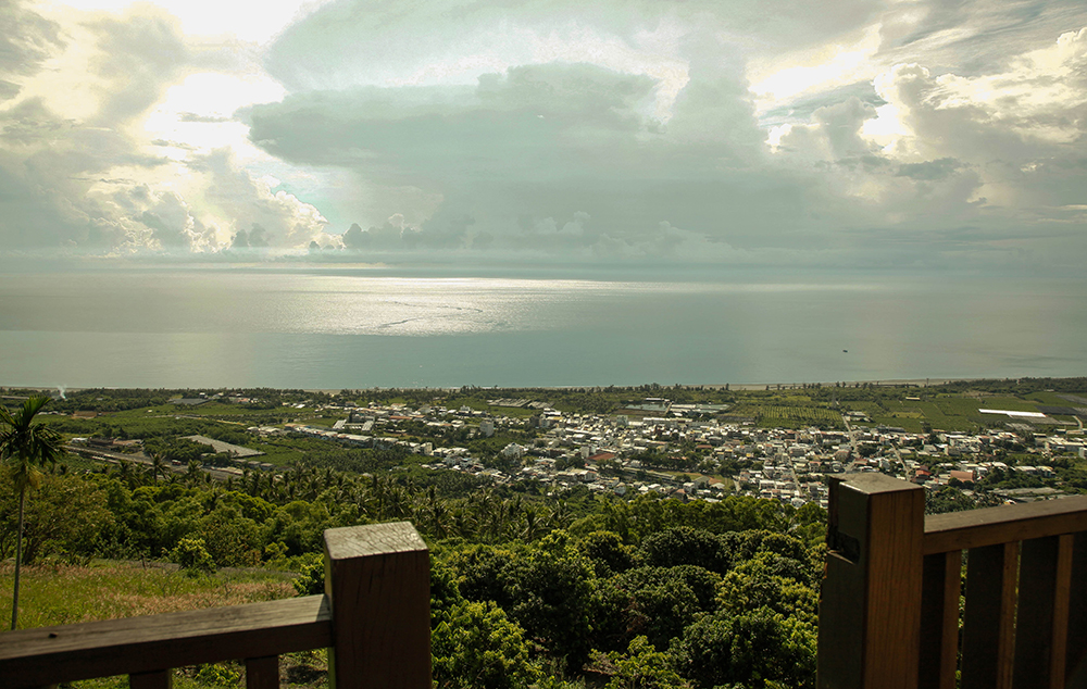 Coastal scenery in southern Taitung County