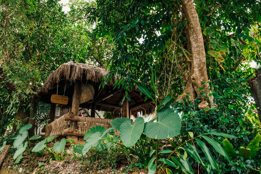 Traditional Tsou tribe pavilion