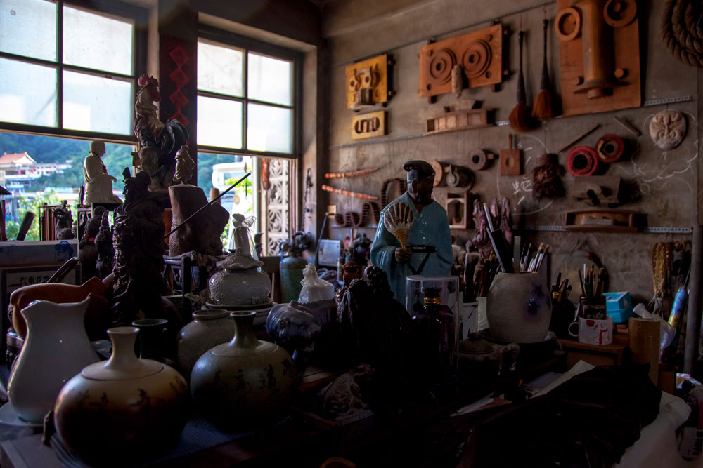 Antiques inside the "museum"