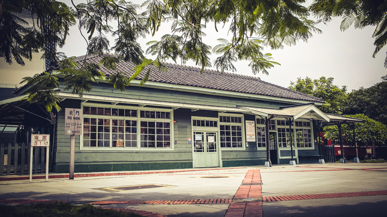 Beimen Station, starting point of Alishan Forest Railway