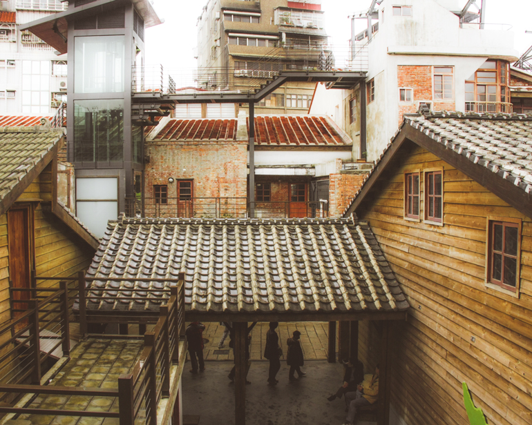 Restored houses of Bopiliao Historic Block