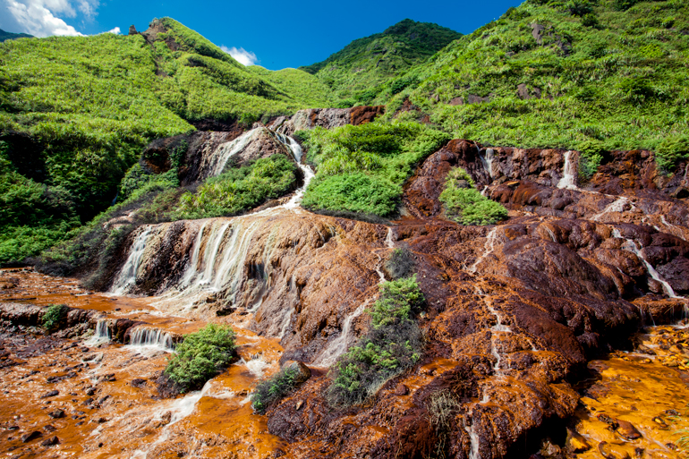 Golden Waterfall