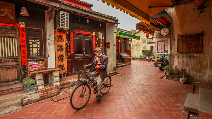 Typical old lane in Lugang