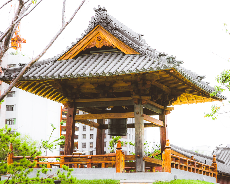 Stately bell tower