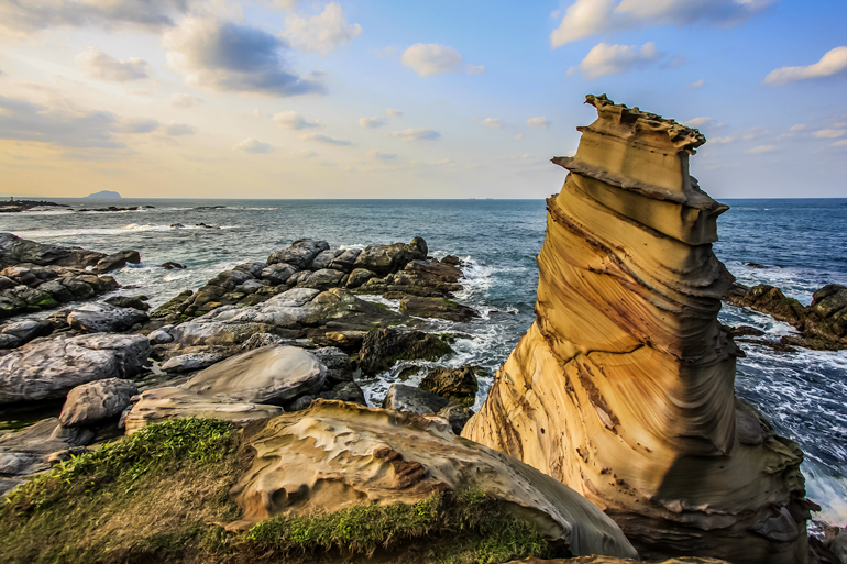 Nanya rock formations