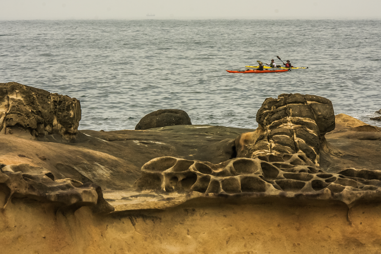 Kayaking along the North Coast