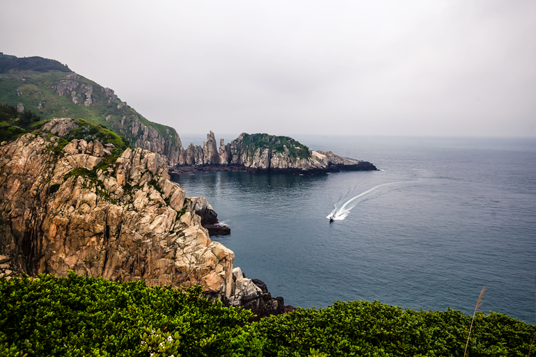 Rugged coast on Matsu's Dongyin Island