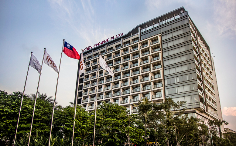 The CROWNE PLAZA TAINAN in Anping