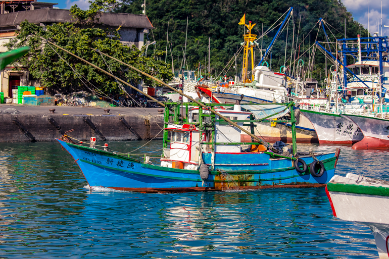 Fishing boat at Nanfang'ao