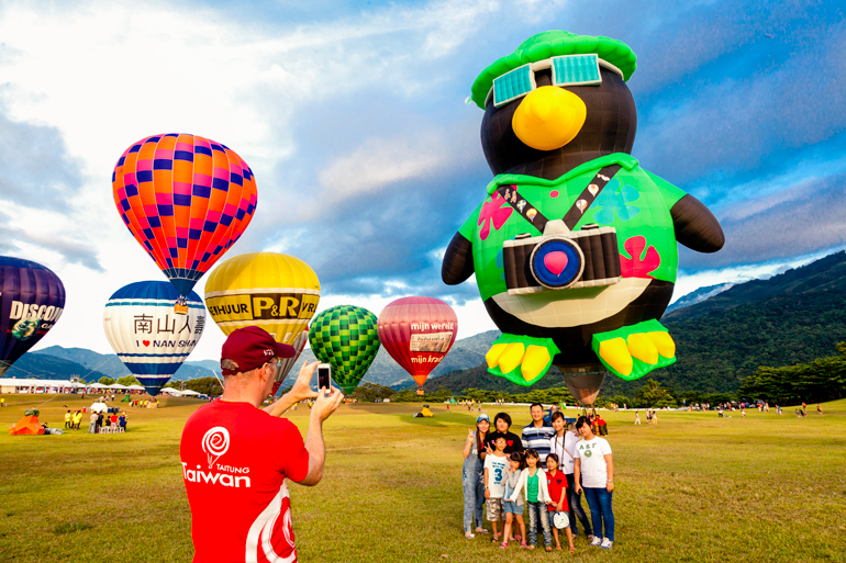 the hot air balloon festival