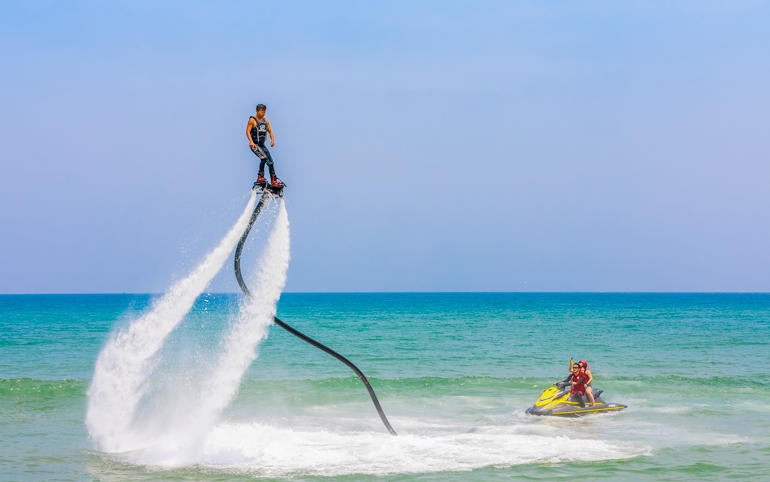 FLYBOARDING on the North Coast