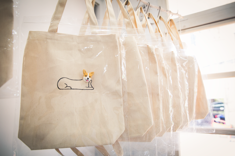Protest Studio shopping bags