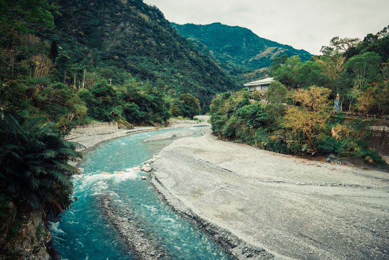 Zhiben River valley