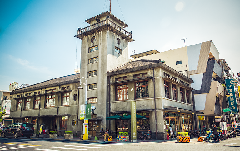 Starbucks in old fire station