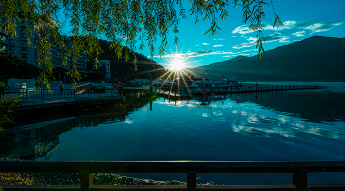 Sunrise In Sun Moon Lake