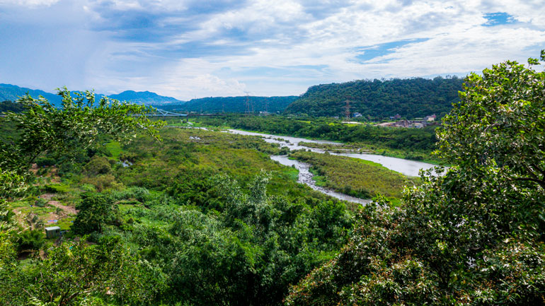 Along The Dahan River Taiwan Everything, Blooming Valley Landscape Pa