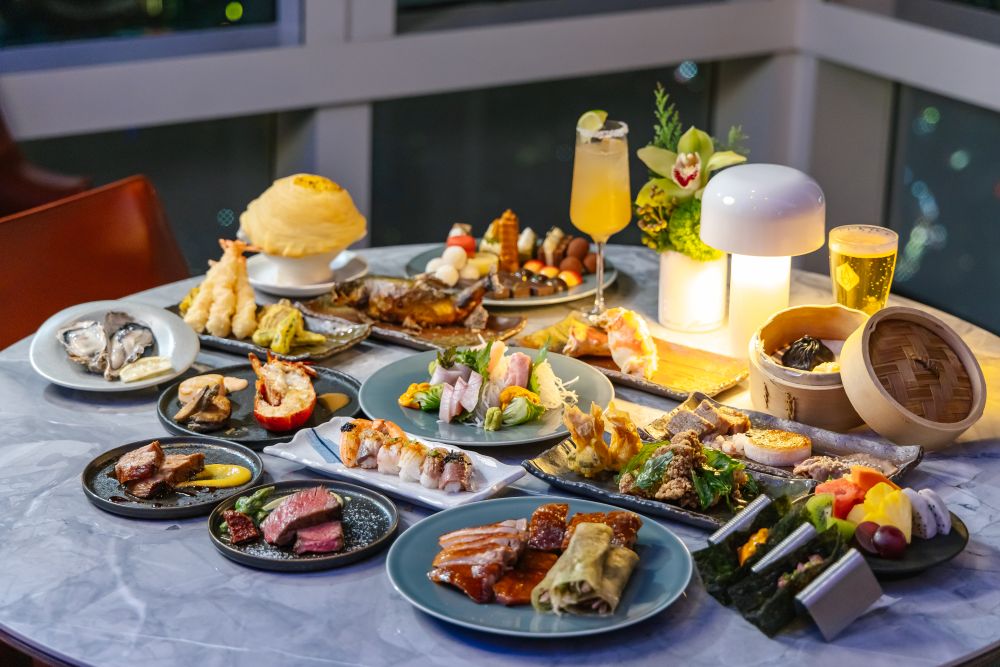 A Joy, a luxury buffet in Taipei 101