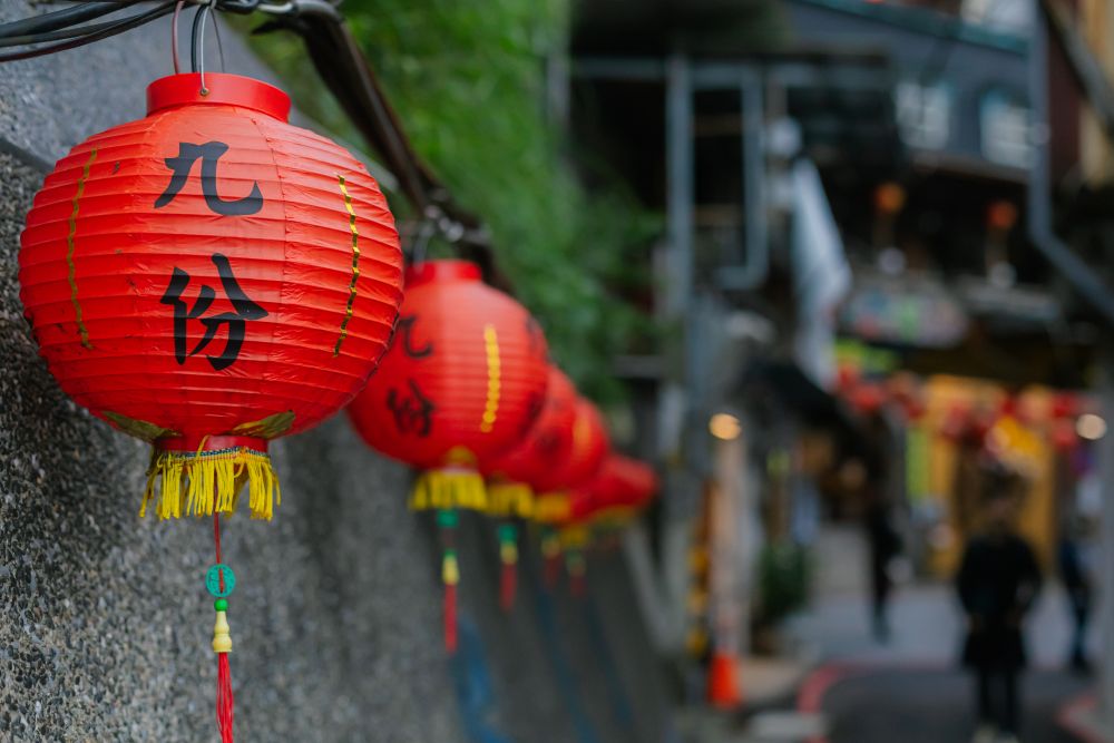 Lanterns in the alleys of Jiufen
