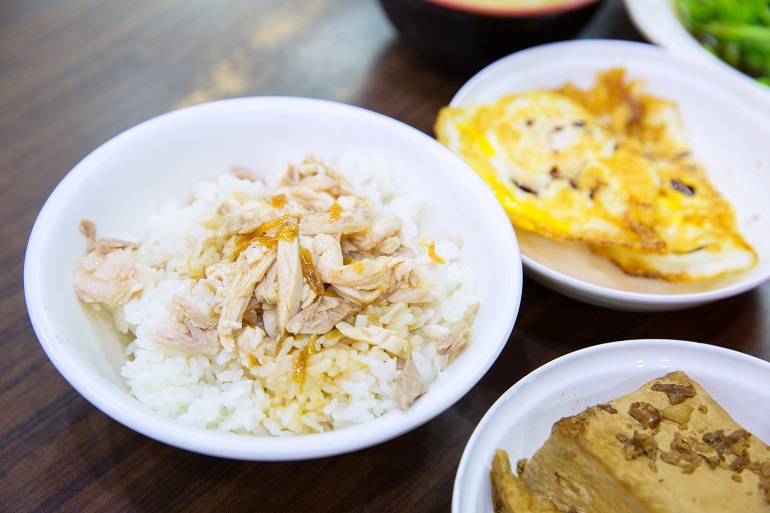 Braised turkey rice in Chiayi